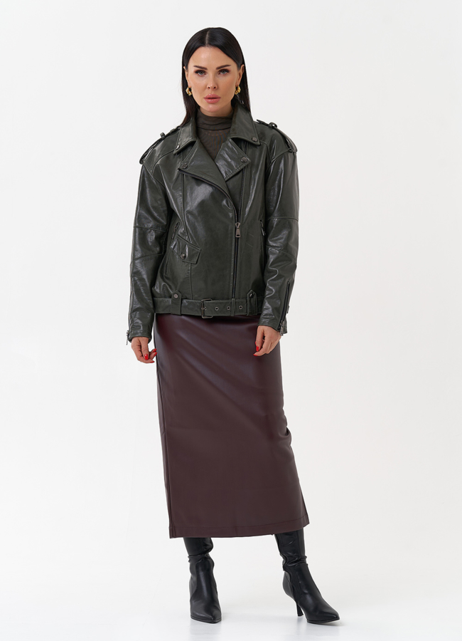 Косуха зеленая женская модель № 77877 универмаг малина