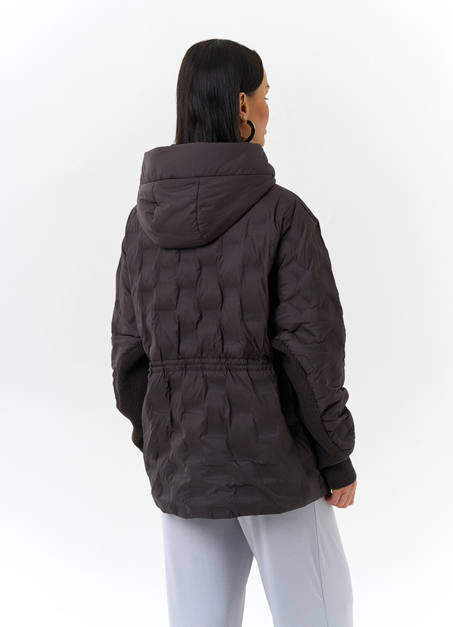 фото Женская куртка с капюшоном модель № 32565