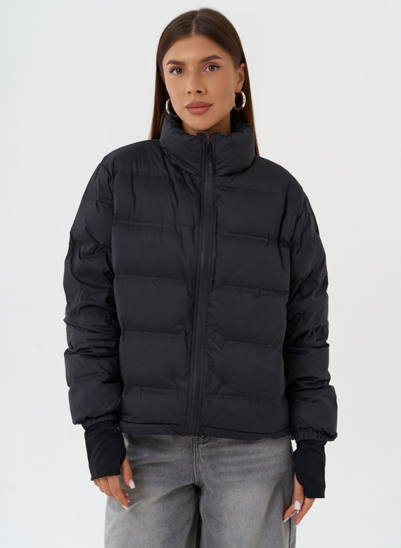 Двойная куртка с капюшоном