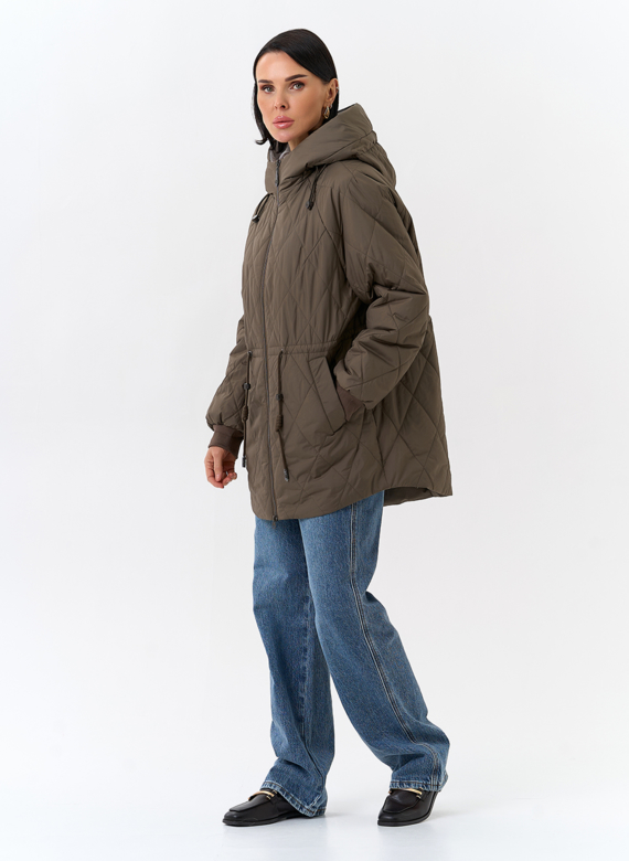 Женская куртка с капюшоном 
