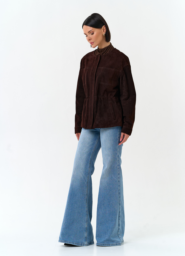 Жакет из натуральной замши модель № 33139 в рассрочку