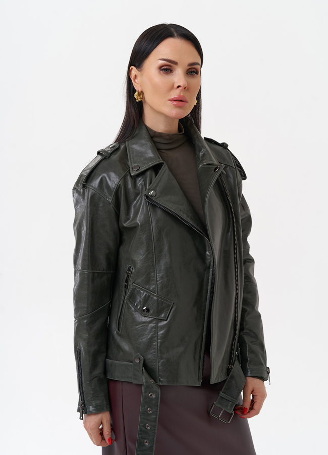 Косуха зеленая женская модель № 77877 универмаг малина