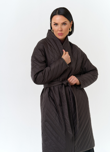 Женская удлиненная куртка кимоно