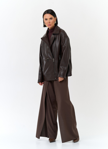 Женская куртка из натуральной кожи