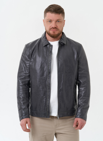 Мужская куртка из натуральной кожи 