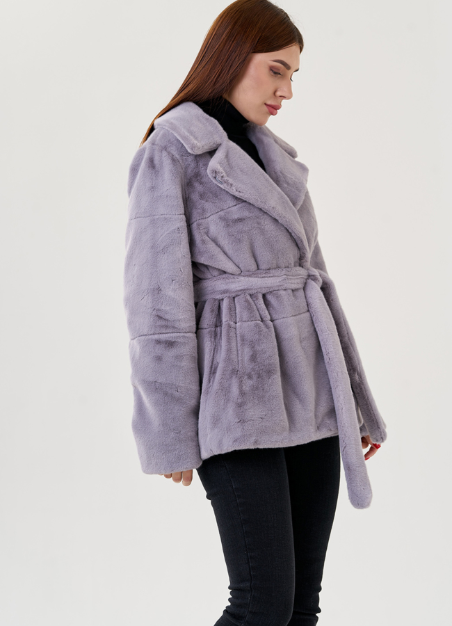 Куртка женская из искусственного меха  модель № 23539 универмаг малина