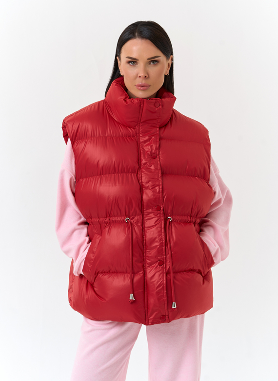 Женский утепленный жилет