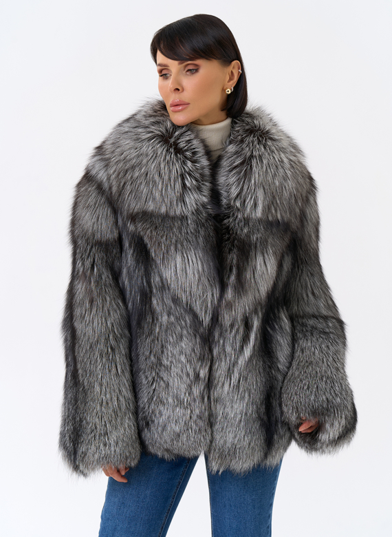 Шуба из лисы