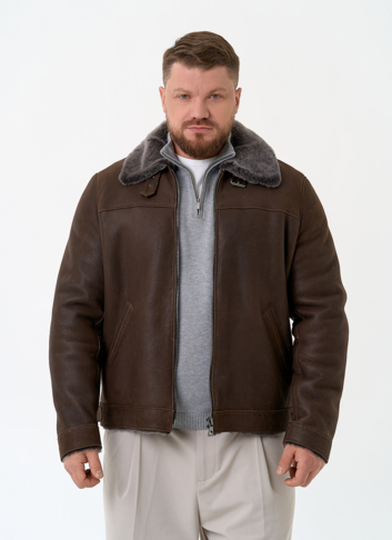 Мужская натуральная дубленка Мужская натуральная дубленка