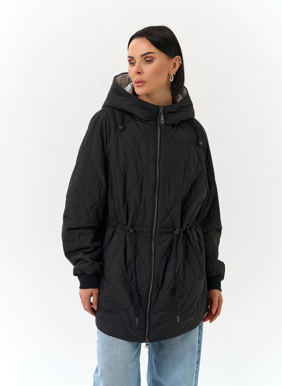 Женская куртка с капюшоном